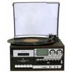 WINTECH スピーカー搭載 マルチオーディオプレイヤー ブラウン×ブラック WINTECH KRP-310MS 返品種別A