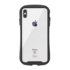 ショッピングreflection Hamee iPhone XS/ X用 iFace REFLECTION 強化ガラスクリアケース(ブラック) 41-907153 返品種別A