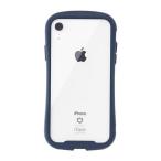 ショッピングreflection Hamee iPhone XR用 iFace REFLECTION 強化ガラスクリアケース(ネイビー) 41-907221 返品種別A