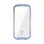 Hamee iPhone 13 mini(5.4インチ)用 ハイブリッドケース IFACE REFLECTION 強化ガラスクリアケース(ペールブルー) 41-933084 返品種別A