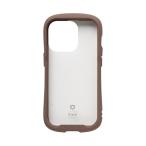 Hamee iPhone 15 Pro用 強化ガラスケース iFace Reflection(ブラウン) 41-959190 返品種別A