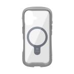 Hamee iPhone 16用 MagSynq強化ガラスクリアケース iFace Reflection(グレー) 41-980026 返品種別A