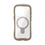 Hamee iPhone 16 Pro用 MagSynq強化ガラスクリアケース iFace Reflection(ベージュ) 41-980088 返品種別A