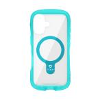 Hamee iPhone 16用 MagSynq強化ガラスクリアケース iFace Reflection Neo(クリアブルー) 41-980217 返品種別A
