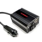 エアージェイ 車載用 1コンセント+USB2ポート DC-ACインバーター 計3.1A 60cm(ブラック) air-J DKJ-ACV1 返品種別A
