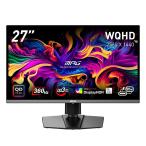 MSI 26.5型 ゲーミング液晶ディスプレイ(360Hz/0.03ms(GTG)/QD-OLED/ハーフグレア/WQHD(2560×1440)/HDMI 2.1/DisplayPort) MPG-271QRX-QD-OLED 返品種別A