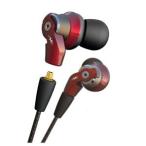 ラディウス ハイレゾ対応カナルイヤホン(レッド) radius HP-NHR31R 返品種別A