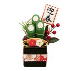 京都 リュウコドウ 門松 花器飾り麗(1個) 迎春 縁起物 正月飾り 開運グッズ 和風インテリア 和雑貨 和小物 日本土産 龍虎堂 011-0328 返品種別A