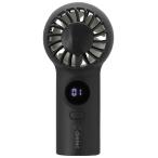 ドリテック 携帯扇風機(ブラック) dretec てのひらハンディファン FN-207BK 返品種別A