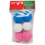TEE-OFF TEE-OFF тренировка мяч MIX 6 штук входит возвращенный товар вид другой A