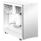 Fractal Design(フラクタルデザイン) E-ATX、ATX、microATX、Mini-ITX対応 ミドルタワーPCケース Define 7 White TG Clear Tint FD-C-DEF7A-06 返品種別B