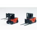 トミックス (再生産)(N) 3518 フォークリフト(オレンジ・2台入) 返品種別B