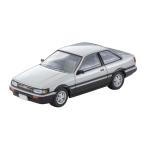 トミーテック 1/ 64 LV-N284c トヨタ カローラレビン 2ドア GT-APEX(銀/ 黒) 84年式(329626)ミニカー 返品種別B