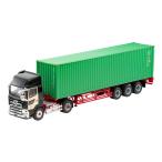トミーテック 1/ 64 LV-N292c 日野プロフィア 40ft海上コンテナトレーラ(東邦車輛TC36H1C34)(黒)(332534)ミニカー 返品種別B