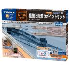 トミックス (N) 91029 レールセット複線化両渡りポイントセット 返品種別B