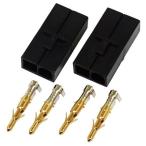  квадратное 7.2V Tamiya чёрный коннектор ( женский 2 штук )(SGC-24F) радиоконтроллер для возвращенный товар вид другой B