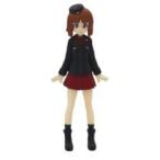  Platz ( повторный производство )1/ 35 Girls&Panzer запад ...( чёрный лес .ver.) фигурка PVC производства покрашен конечный продукт . переводная картинка .(GPFC-11) покрашен конечный продукт возвращенный товар вид другой B