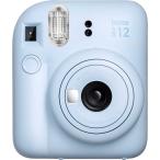 ショッピングカメラ 富士フイルム instax mini12 チェキ(パステルブルー) INS_MINI12_BLUE 返品種別A