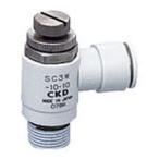CKD ワンタッチスピードコントローラー SC3W-8-6 返品種別B