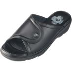 Pure Walker レディース オフィスサンダル(ブラック・サイズ：S)  返品種別A