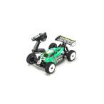 京商 1/ 8 電動RC ブラシレスパワード 4WD レーシングバギー レディセット インファーノ MP10e グリーン(34113T1)ラジコン 返品種別B