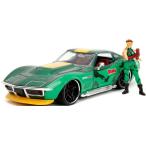 Jada Toys 1/ 24 1969 コルベット ストリートファイター/ キャミィ フィギュア付(JADA30837)ミニカー 返品種別B