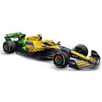 ブラゴ 1/ 43 マクラーレン F1 チーム MCL38(2024) モナコGPセナスペシャル 仕様 No4 L.ノリス ヘルメット付 (クリアケース)(BUR38215NS)ミニカー 返品種別B