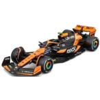 ブラゴ 1/ 43 マクラーレン F1 チーム MCL38(2024) No.4 L.ノリス ヘルメット付 (クリアケース)(BUR38215N)ミニカー 返品種別B