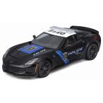 Maisto 1/ 24 2015 コルベット Z06 ブラック ポリス仕様(MS32516PO)ミニカー 返品種別B