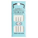 NBK 刺しゅうリボン針 20番タイプ 3本入 SR-20 返品種別B