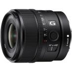 ショッピングソニー ソニー E 15mm F1.4 G ※Eマウント用レンズ(APS-Cサイズミラーレス用) SEL15F14G 返品種別A