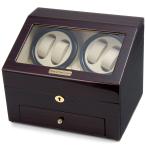  Royal - uzen( внутренний стандартный товар ) часы место хранения с футляром высококлассный Winder из дерева 4шт.@ шт 6шт.@ место хранения ( wine red ) GC03-D66EW возвращенный товар вид другой B