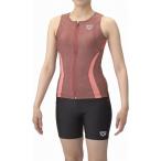 アリーナ フィットネスセパレーツ(カバーバック・ミドルレッグ・差し込みパッド)(オレンジ×オレンジ・サイズ：M) ／3日〜6日で出荷／ 返品種別B