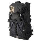 ショッピングアンブロ アンブロ バックパック ボールネット付(ブラック×ゴールド)  返品種別A