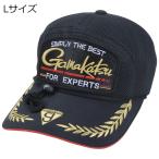 がまかつ オールメッシュキャップ ワッペン Lサイズ(ブラック) 返品種別A