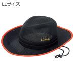 がまかつ ライトクールストローハット LLサイズ(ブラック×レッド) 返品種別A