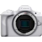 ショッピングEOS キヤノン ミラーレス一眼カメラ「EOS R50」ボディ(ホワイト) Canon EOSR50WH 返品種別A