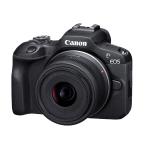 ショッピングEOS キヤノン ミラーレス一眼カメラ「EOS R100」RF-S18-45 IS STMレンズキット Canon EOSR100-1845ISSTMLK 返品種別A