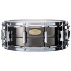 パール楽器 スネアドラム(ブラックニッケル) The Primal Snare Collective Steel - Black Nickel Shell Finish PSC1455S/ BN 返品種別A