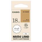  Casio лента картридж крафт-лента (18 ширина / бежевый лента / чёрный знак ) CASIO NAME LAND( имя Land ) XR-18KRBE возвращенный товар вид другой A