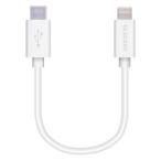  Elecom iPhone зарядка кабель короткий .Type-C подсветка кабель 0.1m PD соответствует MFi засвидетельствование ( белый ) MPA-CL01XWH возвращенный товар вид другой A