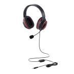 エレコム ゲーミングヘッドセット 軽量設計/ 40mmドライバー(ブラック) HS-G30BK 返品種別A