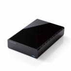 ショッピングラバー エレコム HDD 外付けハードディスク 4TB ファンレス静音設計 ラバーフット付(ブラック) ELD-HTV040UBK 返品種別A