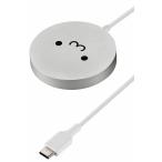  Elecom магнит Qi2 стандарт соответствует беспроводной зарядное устройство (15W* настольный ) 1.5m( белый лицо ) W-MA04WF возвращенный товар вид другой A