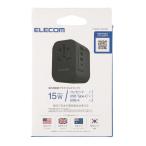  Elecom использующийся в других странах мульти- конверсионный адаптор (AC×1./ USB A×2,C×1) A/ BF/ O/ SE модель соответствует ELECOM T-HPAM-15A2CBK возвращенный товар вид другой A