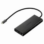 エレコム USB 10Gbps(USB3.2(Gen2))対応 ドッキングステーション 10in1 DST-100BPBK 返品種別A