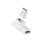  Elecom USB-C магнит изменение адаптер L знак type 100W PD соответствует съемный коннектор брейкер встроенный ( белый ) MPA-CMAADLWH возвращенный товар вид другой A