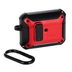 ショッピングairpods エレコム AirPods Pro 3 ZEROSHOCK Lock ハイブリッドケース(レッド) ELECOM AVA-AP07ZEROLRD 返品種別A