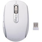 エレコム Precisionist USB無線/ Bluetoothマウス[チルト付8ボタンMサイズ](ホワイト) M-PN10MBMSWH 返品種別A
