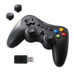  Elecom ELECOM GAMING беспроводной FPS игра накладка PC для беспроводной 2.4GHz Windows11/ 10 соответствует XInput DirectInput ( черный ) JC-GP50SVBK возвращенный товар вид другой A